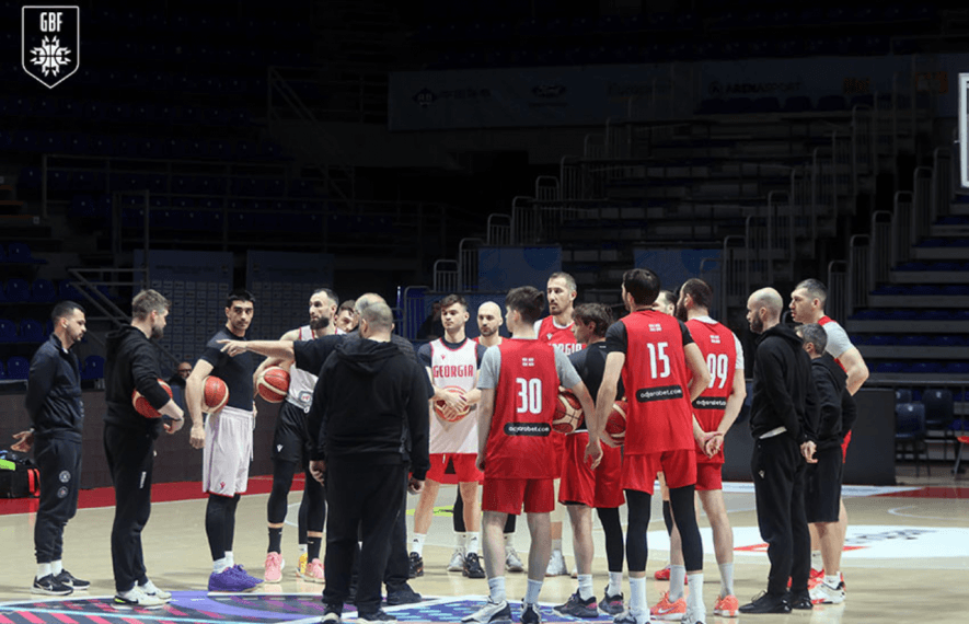 საქართველოს ეროვნულმა ნაკრებმა სერბეთთან მატჩამდე ბელგრადში ივარჯიშა