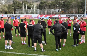 საქართველოს ნაკრებმა სომხეთთან მატჩებისთვის მომზადება დაიწყო